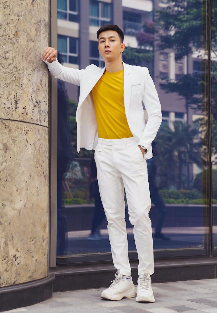 Áo Blazer Nam Màu Xám 0VD09 Áo Blazer Nam Màu Xám 0VD09
