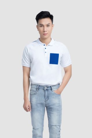 Áo Polo Nam Raglan Slimfit Pocket Phối Túi CELEB TP07