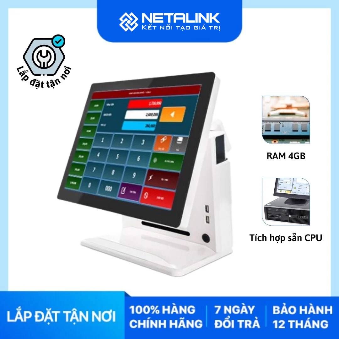 Máy POS cảm ứng POS LX-8000 J1900 (một màn hình)