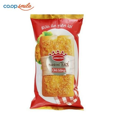 Bánh mì tươi 6 múi nhân chà bông 80g