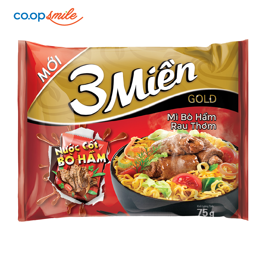 Mì Reeva 3MIEN bò rau thơm 75g
