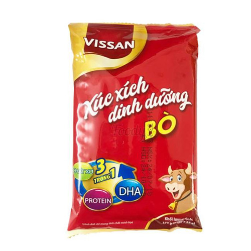 Xúc Xích bò DHA Vissan 5 câyx35g