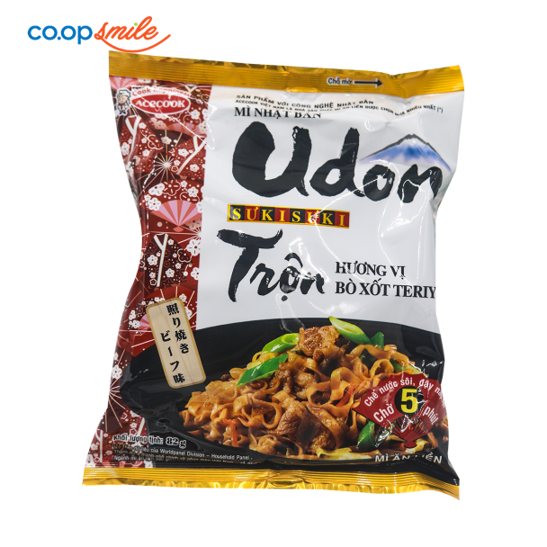 Mì trộn Udon bò xốt Teriyaki 82g