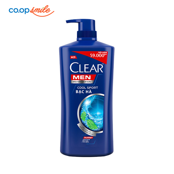 Dầu gội CLEAR Men Cool Sport 630g