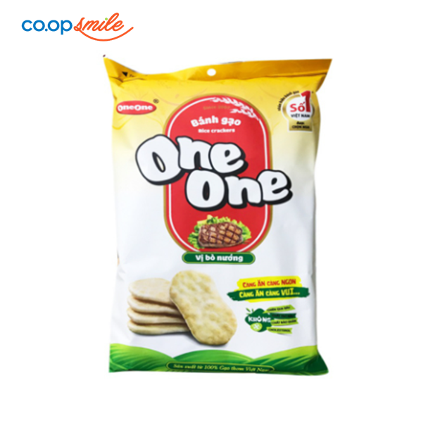 Bánh gạo ONE.ONE bò nướng 150g