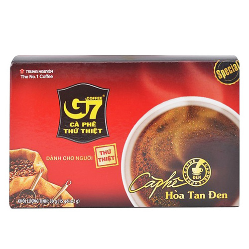 Cà phê đen G7 hộp 15 góix2g