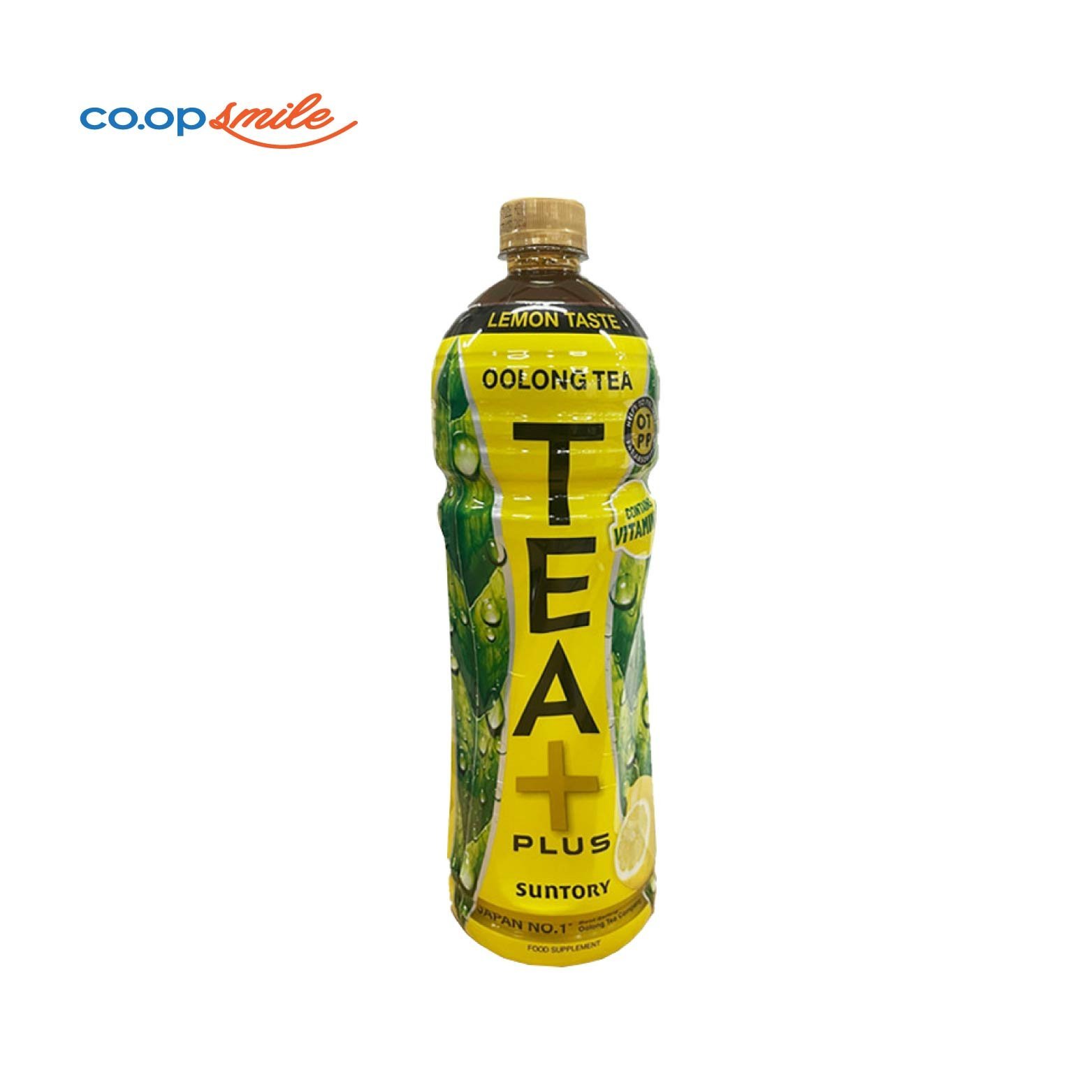 Trà Olong chanh TEA+ chai 1L