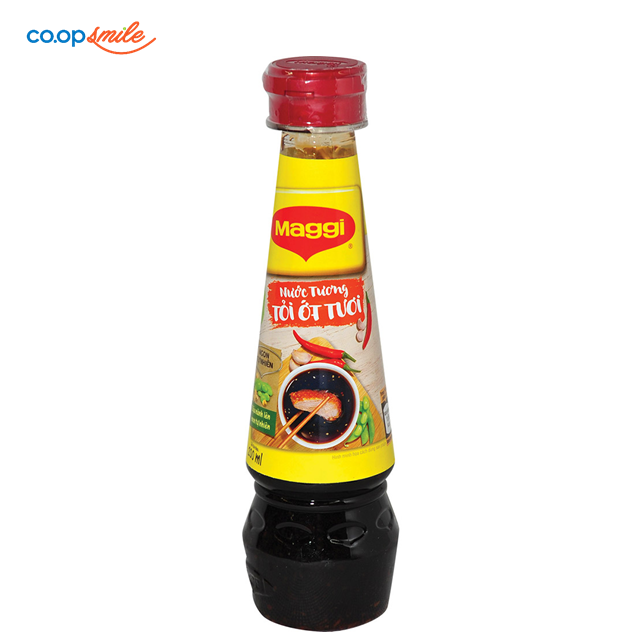 Nước tương tỏi ớt Maggi pet 200ml