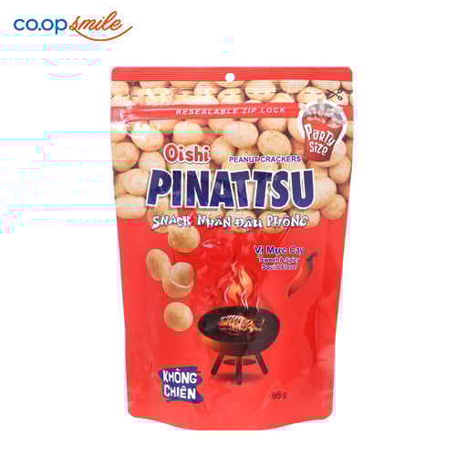 Snack đậu phộng vị mực OISHI 95g