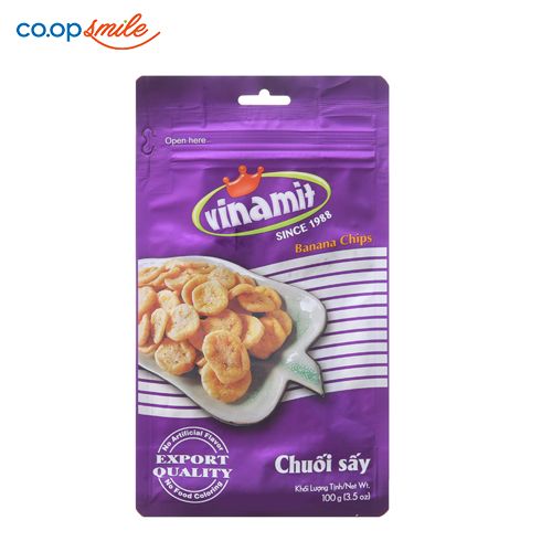 Chuối sấy VINAMIT 100g
