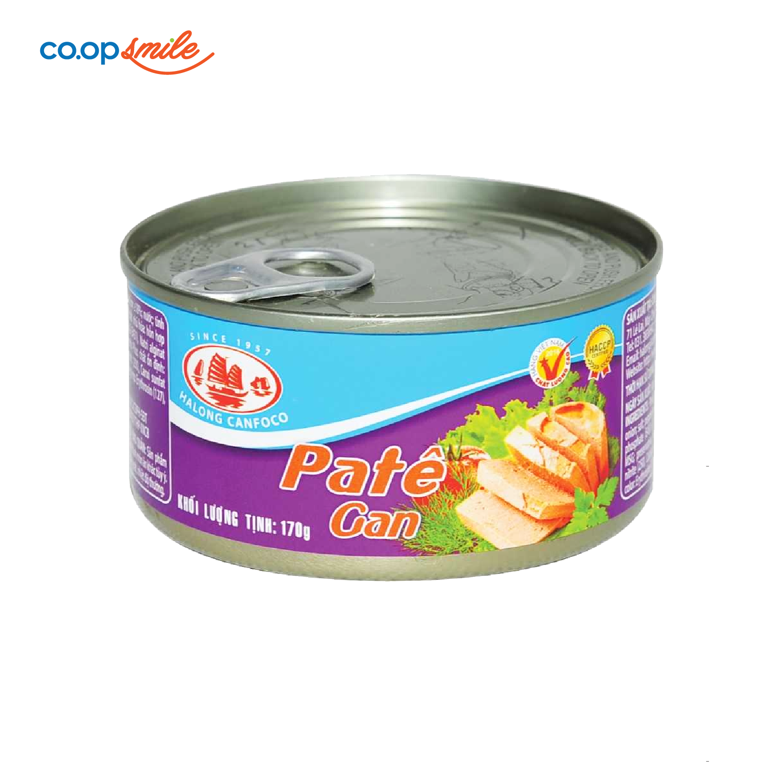 Pate gan HẠ LONG có khóa 170g