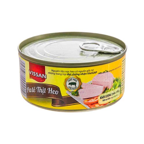 Pate heo Vissan có khóa 170g