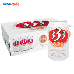 Bia 333 lon thùng 24x330ml