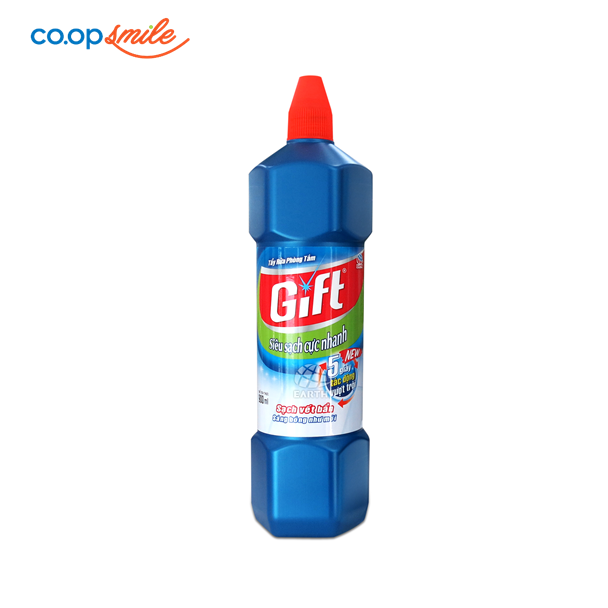 Nước Tẩy bathroom GIFT siêu sạch 900ml