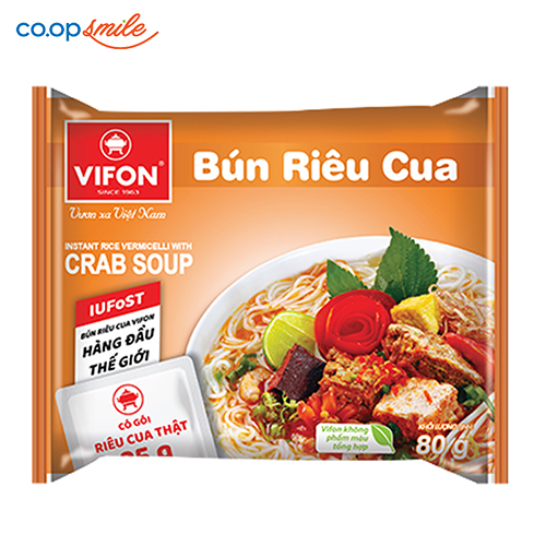 Bún riêu cua VIFON 80g