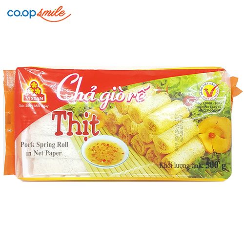 Chả giò rế VISSAN thịt 500g