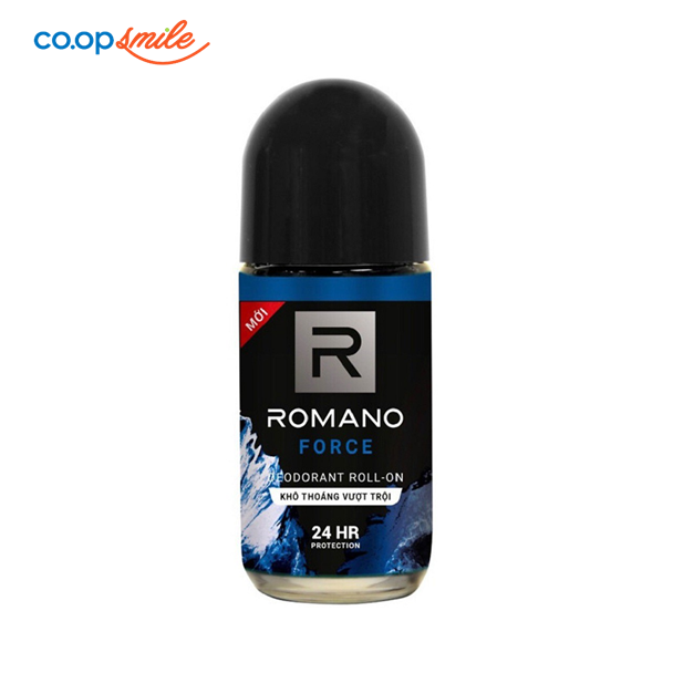 Lăn khử mùi nam ROMANO Force 50ml