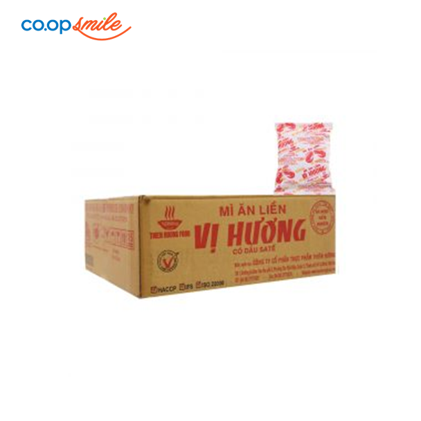 Mì VỊ HƯƠNG vị satế giấy thùng 30 gói x 70g