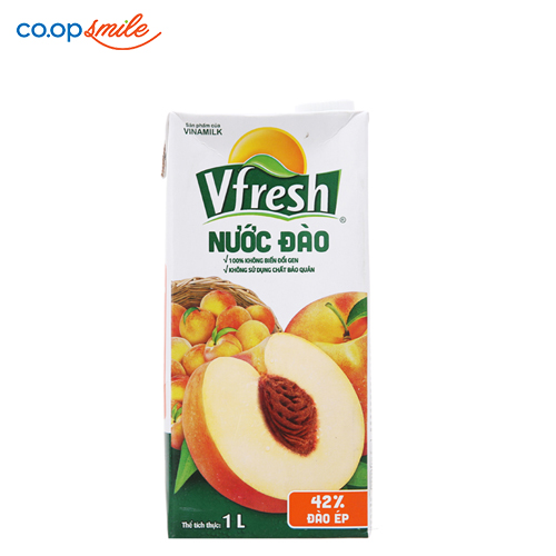 Nước ép đào VFRESH 1L