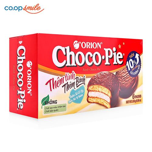 Bánh CHOCO PIE ORION 198g