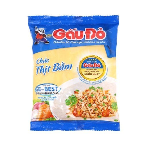 Cháo Gấu Đỏ thịt bằm 50g