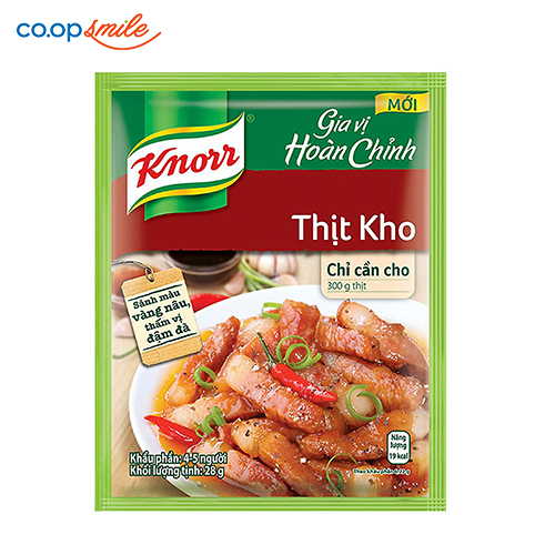 Gia vị thịt kho KNORR 28g