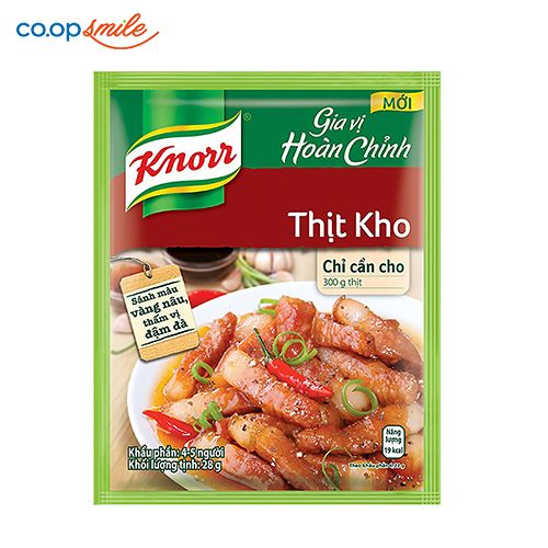 Gia vị thịt kho KNORR 28g