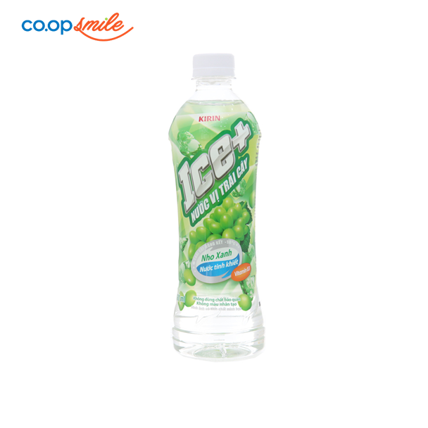 Nước giải khát Ice nho xanh 490ml