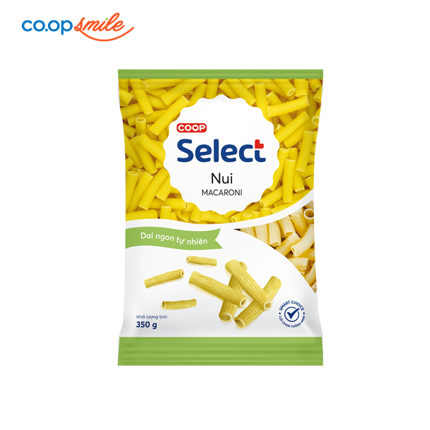 Nui ống lớn Coop Select đặc biệt 350g