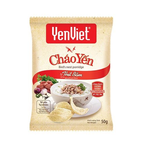 Cháo Yến Việt vị thịt bằm 50g