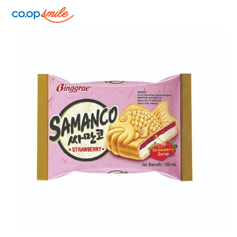 Kem ice Waffle dâu 150ml-NC