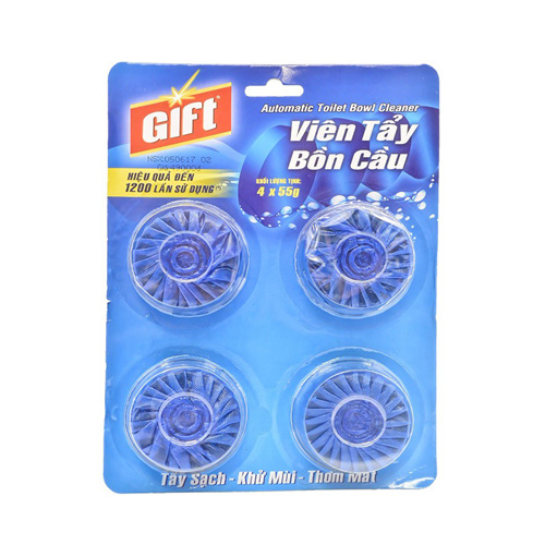 Viên tẩy bồn cầu Gift 4x55g