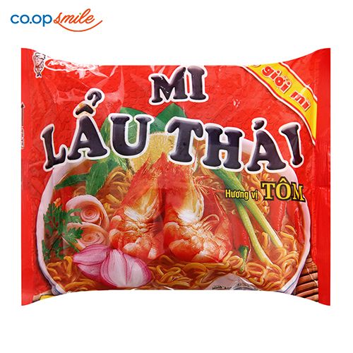 Mì Thế Giới Mì lẩu thái tôm 81g