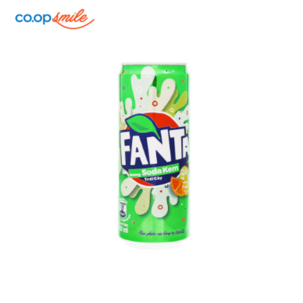 Nước giải khát Fanta soda kem 320ml