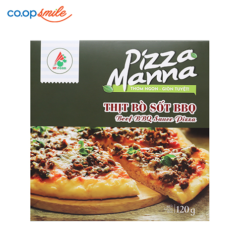 Pizza Manna bò sốt BBQ 120g