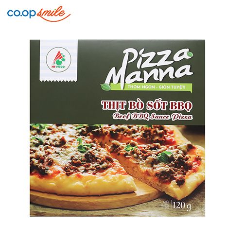 Pizza Manna bò sốt BBQ 120g