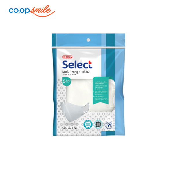 Khẩu trang 3D Mask Coop Select 5 cái
