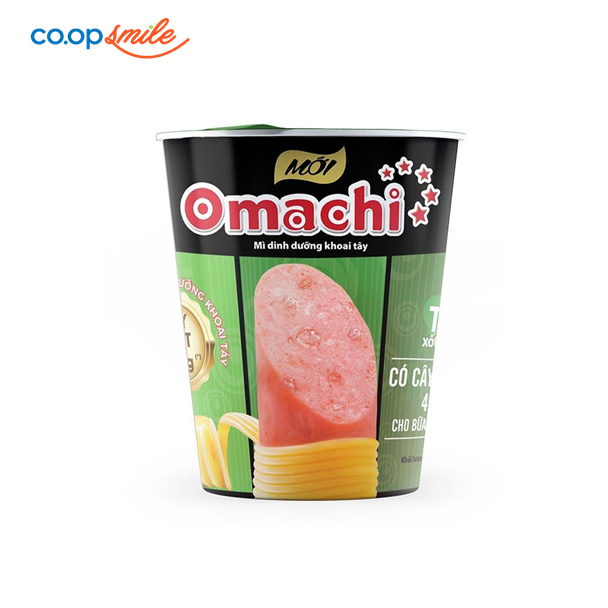 Mì dinh dưỡng Omachi tôm chua cay Thái ly thịt 111g