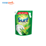 Nước rửa chén SURF trà xanh-lá dứa túi 3.4kg