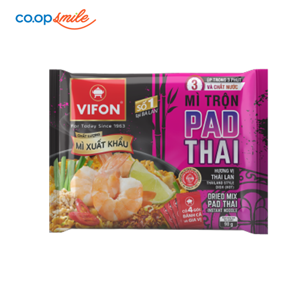 Mì trộn VIFON Pad Thái hộp 90g