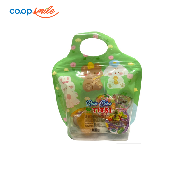 Rau câu TITSI túi xách Happy Lovely 230g