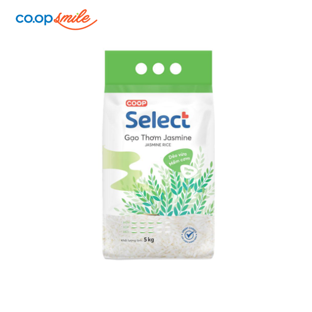 Gạo Jasmine Coop Select 5kg-KG