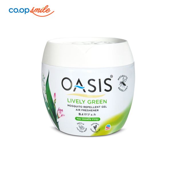 Sáp thơm đuổi muỗi OASIS lively green 180g