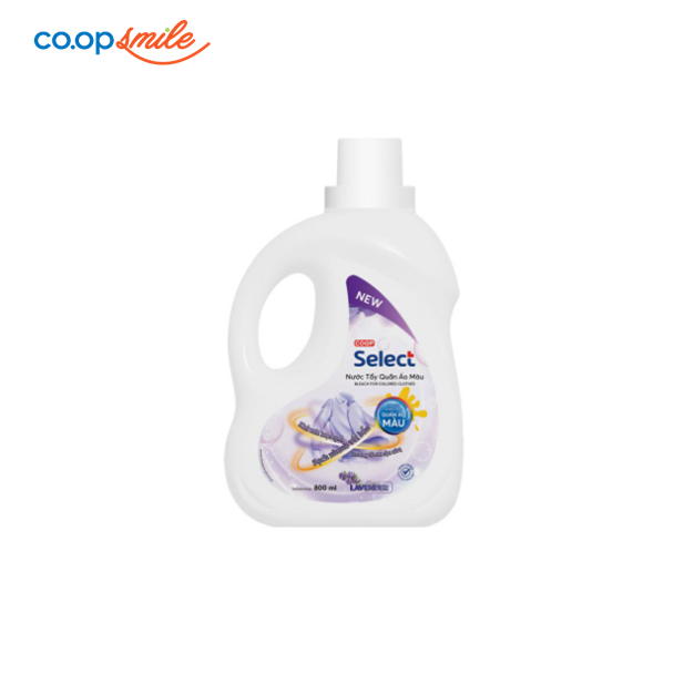 Nước tẩy quần áo màu lavender Coop Select 800ml