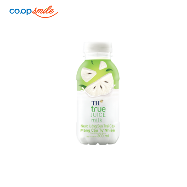 Nước uống sữa trái cây TH mãng cầu chai 300ml