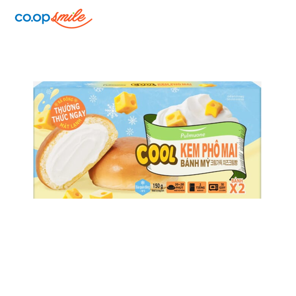 Bánh mì kem phô mai - 2 bánh 150g