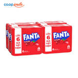 Nước giải khát Fanta hương dâu lon thùng 24x320ml