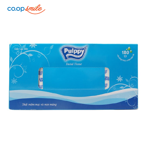 Khăn giấy hộp PULPPY Classic 180M