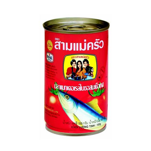 Cá nục xốt cà 3 Cô gái có khóa 155g