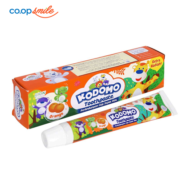 Kem đánh răng trẻ em KODOMO cam 45g